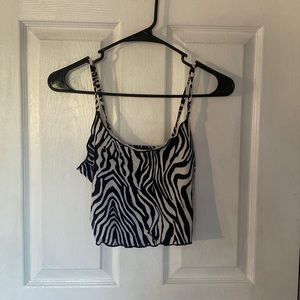 Zebra top